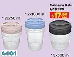 SAKLAMA KABI ÇEŞİTLERİ